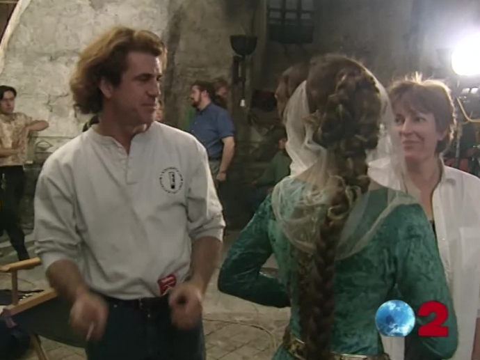 Cin Ma Tournage Du Film Braveheart De Mel Gibson Avec Sophie