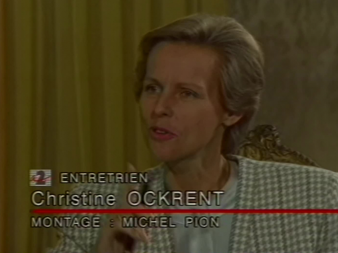 Londres Interview De Margaret Thatcher Ina