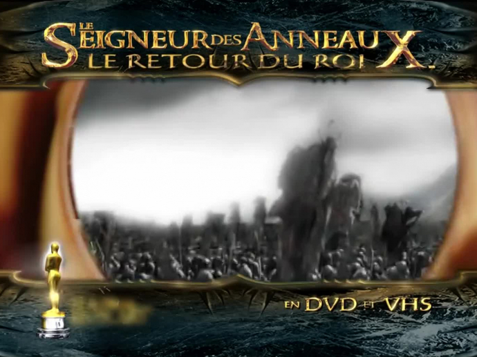 Le Seigneur Des Anneaux Retour Du Roi 4 Logos Version 11 Secondes INA