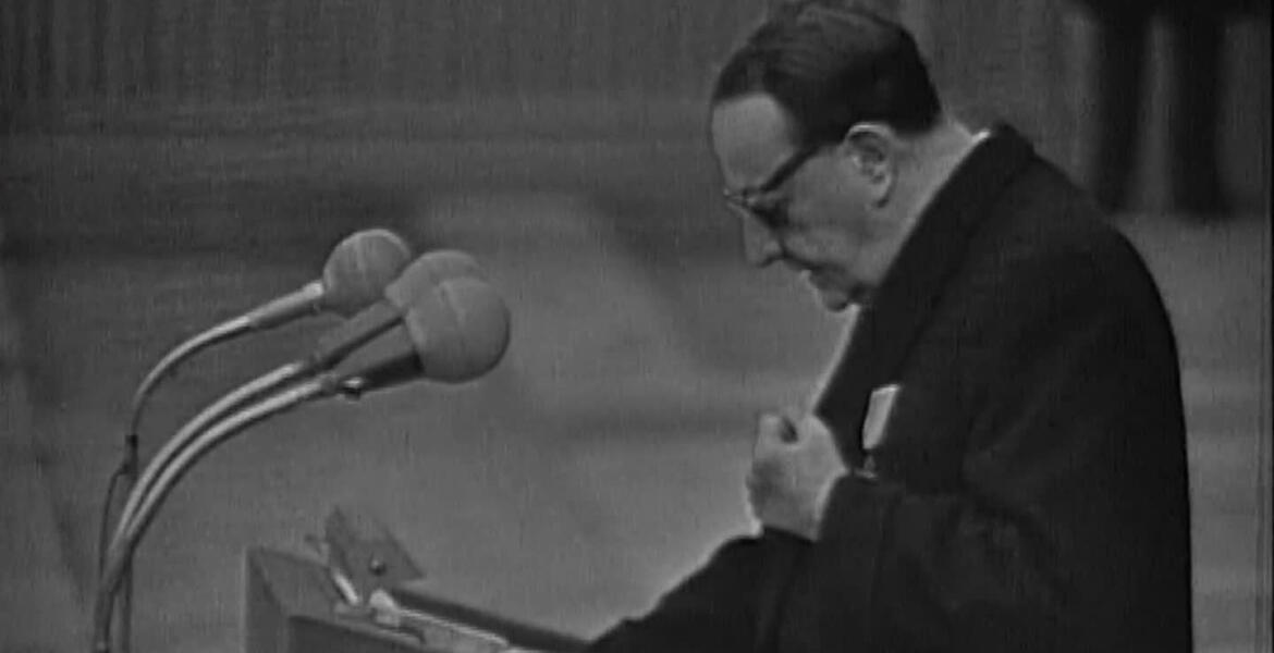 Le discours intégral d'André Malraux lors du transfert des cendres de