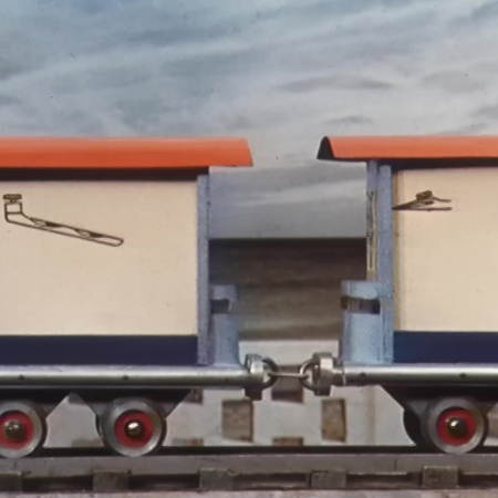 Interlude - Norev  Luxe N°165/1  ORTF - Le Petit Train De Maurice Brunot 6 Wagons P Image 445228 Grande