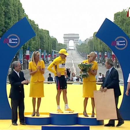 Lance Armstrong vainqueur du tour de France 2000 | INA
