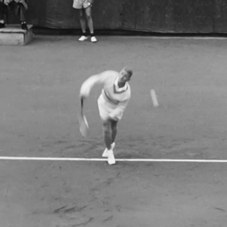 Tennis Mondial – Avril 1966 – Les Messieurs Du Temps – Magazine Vintage