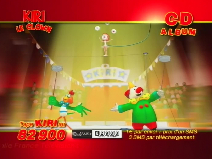 Kiri le Clown - Verre à Moutarde - La Balançoire de Kiri