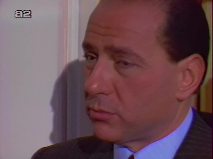 Interview de Silvio Berlusconi INA