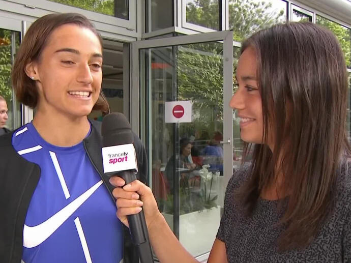 In Afr Interview de Caroline Garcia | INA