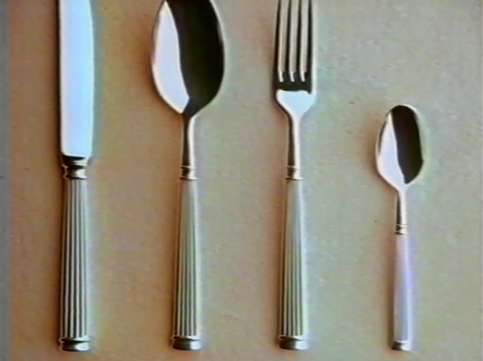 Lot de 6 coupelles basses sur pied en inox style Guy Degrenne