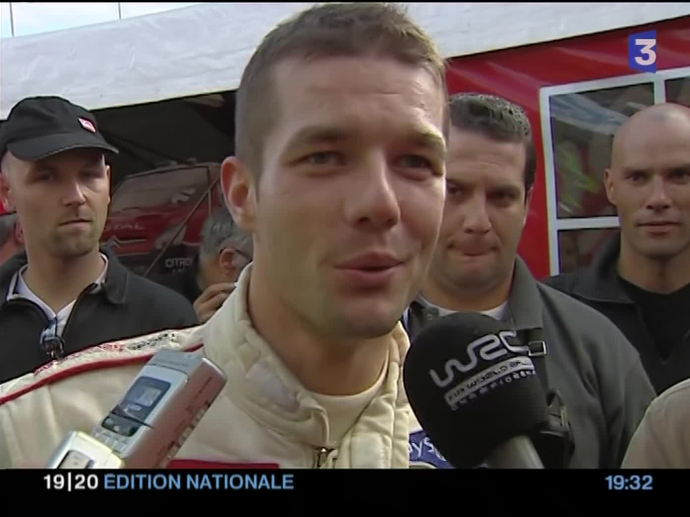 Rallye de Corse portrait et interview Sébastien Loeb INA