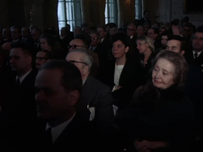 André ROUSSIN remplace PAGNOL à l'Académie de Marseille | INA