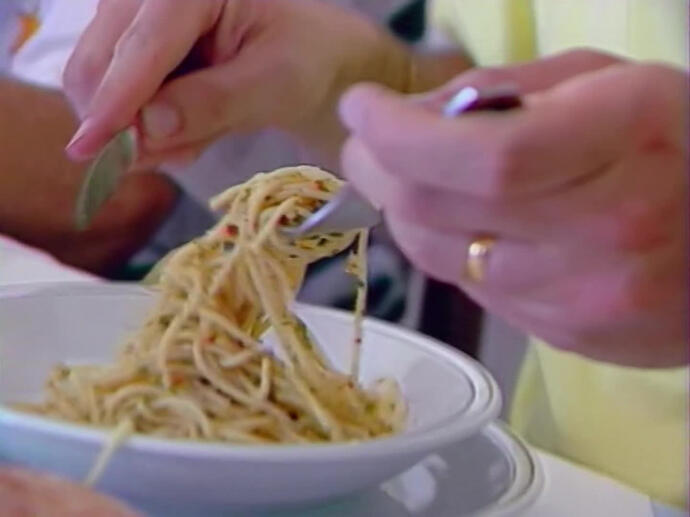 La Recette Des Spaghettis à La Sicilienne | INA