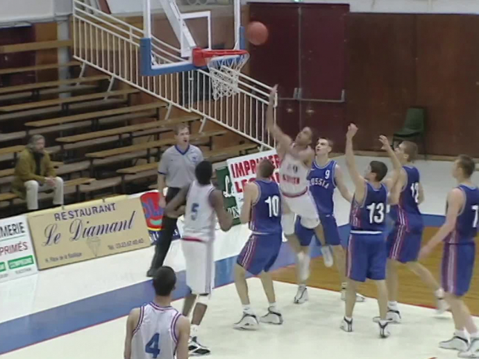Basket junior France / Russie à Saint Quentin INA