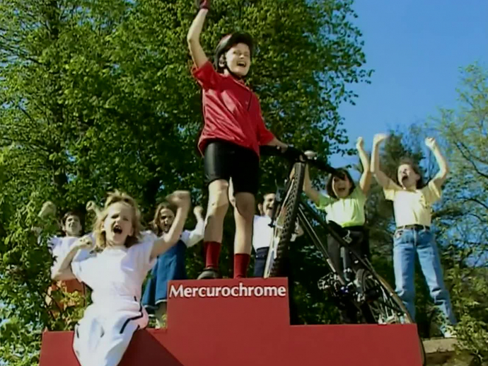 Pansements mercurochrome INA