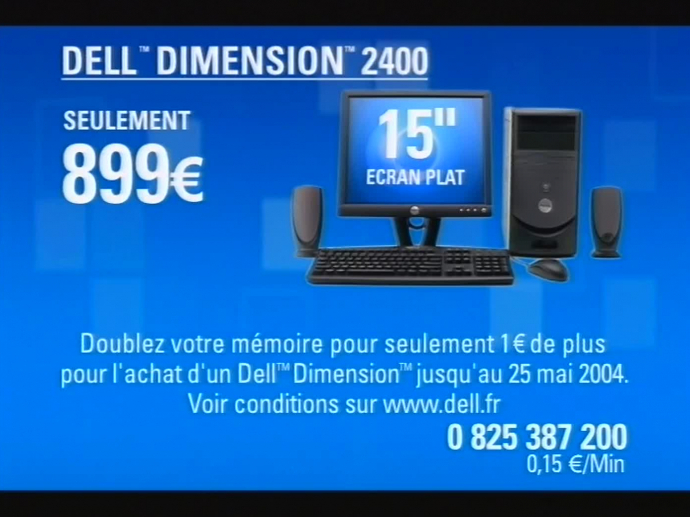 Dell : Solitaire 0825 387 300 | INA