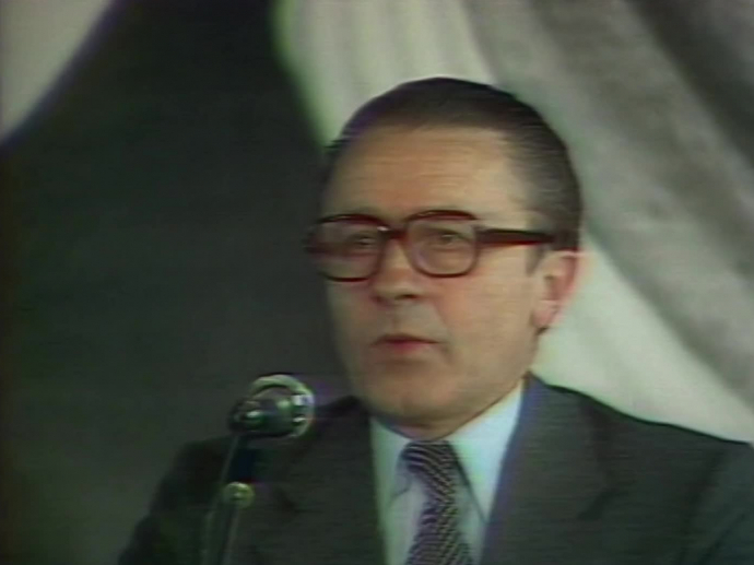 Déclaration meeting Christian INA