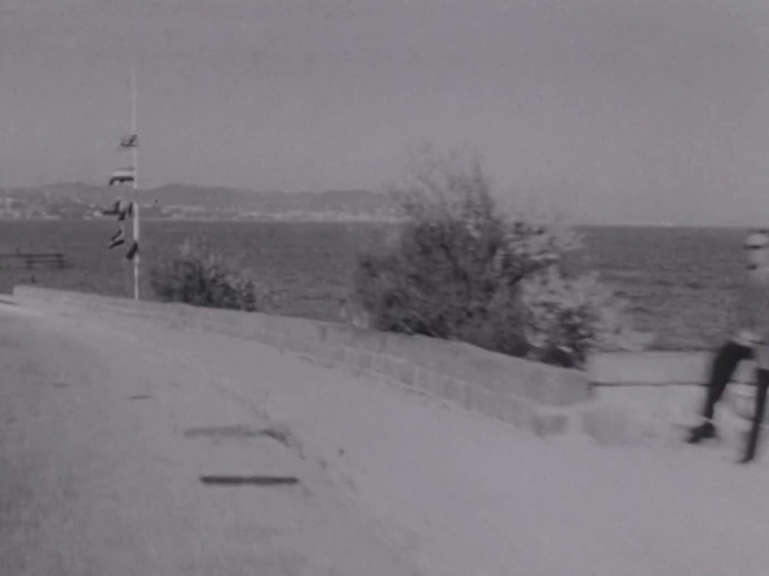 Ambiance festival de Cannes 1958 INA