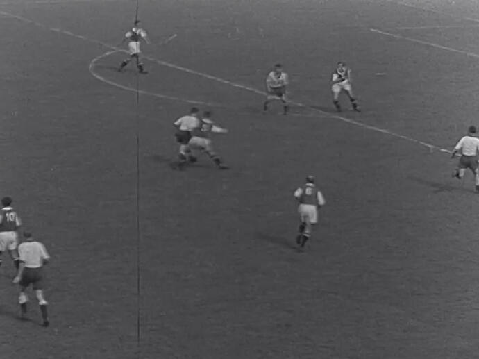 Tirage Argentique Vintage – Finale Coupe De France 1930 – FC Sète Vs Montpellier – Stade De Colombes
