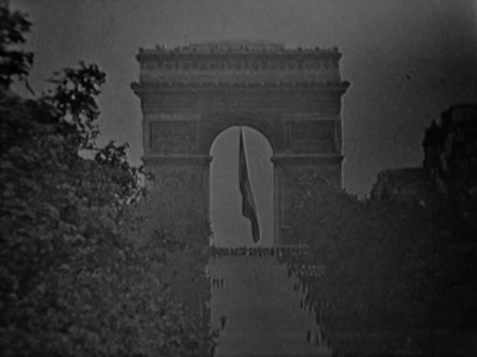 Défilé du 14 juillet 1956 : émission du 14 juillet 1956