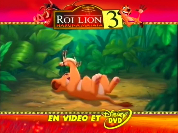 Le roi lion : Roi lion 3 campagne famille version 21 secondes | INA