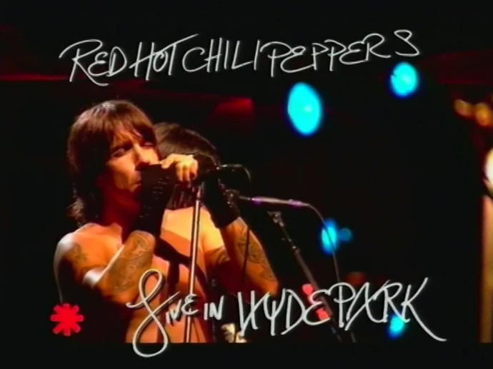 Red hot chili peppers Live in hyde park version 21 secondes INA