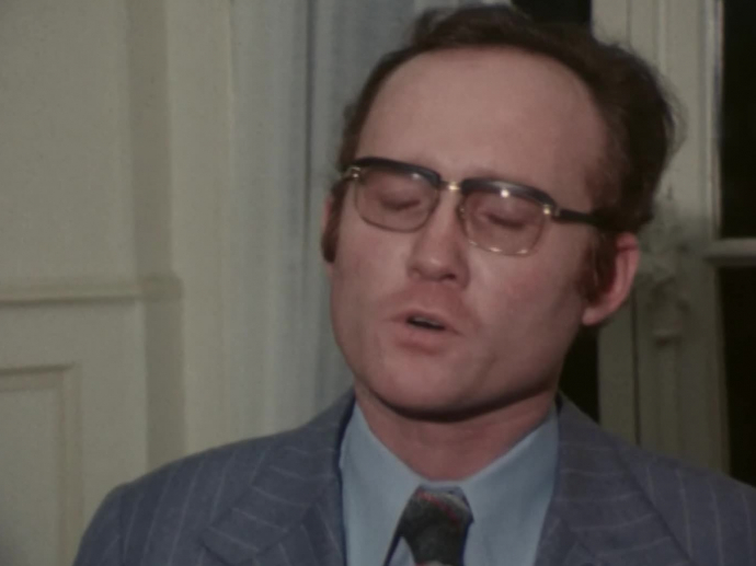 Edmond Hervé, candidat de l'union de gauche, aux municipales à Rennes