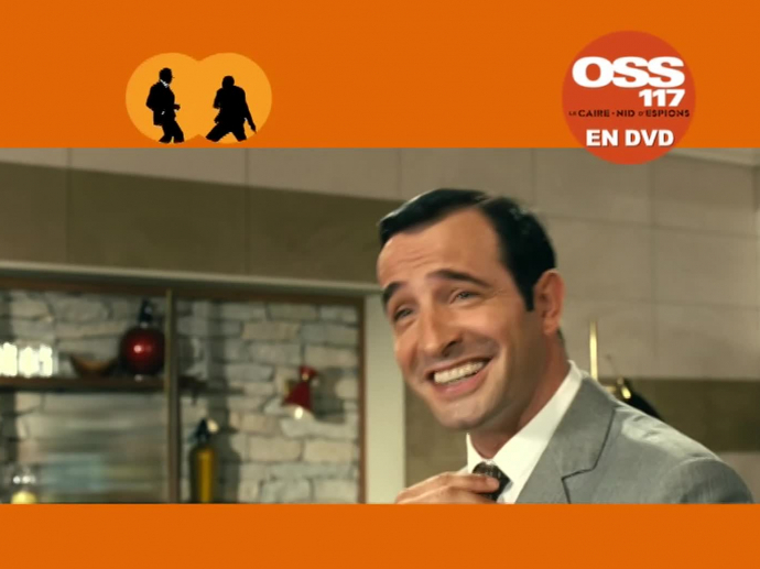 Oss 117 : 1 logo spot tvoss117 le caire nid d'espion | INA