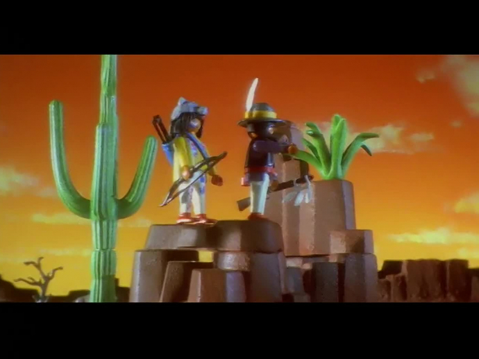 Figurines Playmobil Indiens D'occasion - Lot De Jouets