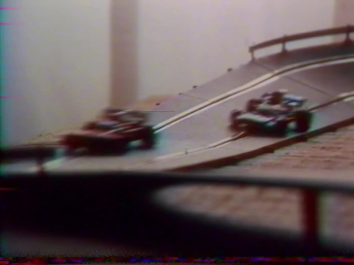 Voiture Miniature Polistil 1/32 - Modèle "Gitanes", Pour Circuit électrique, Occasion En Bon état