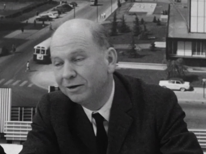 Jacques HenriLabourdette et ses grands ensembles de Sarcelles INA