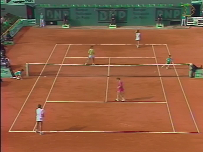 Double dames Zvereva-Savchenko/Tauziat-Wiesner | INA