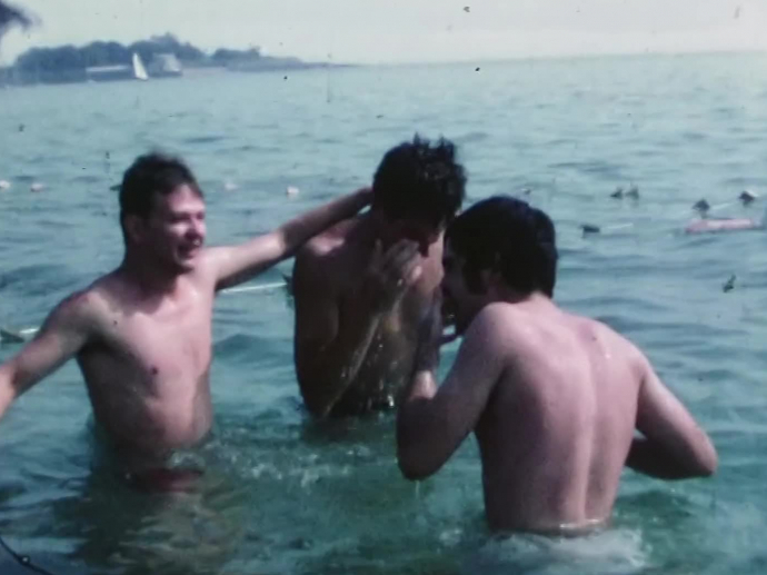 Colonie de vacances à la mer