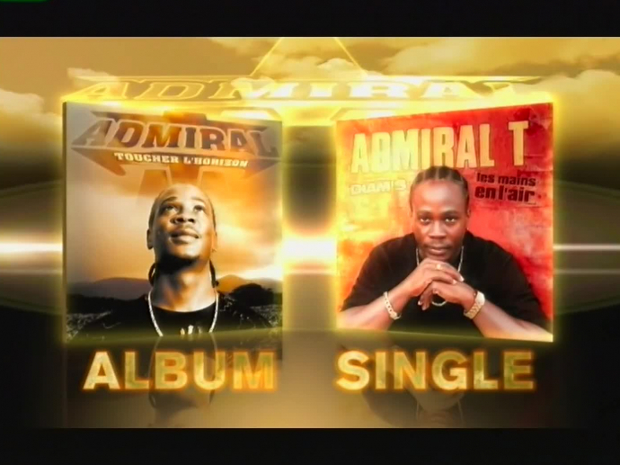 Admiral t Album toucher l'horizon + single les mains en l'air INA