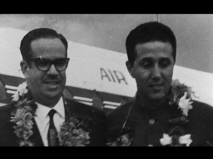 Osvaldo Dorticós en Argelia = Osvaldo Dorticós en Algérie INA