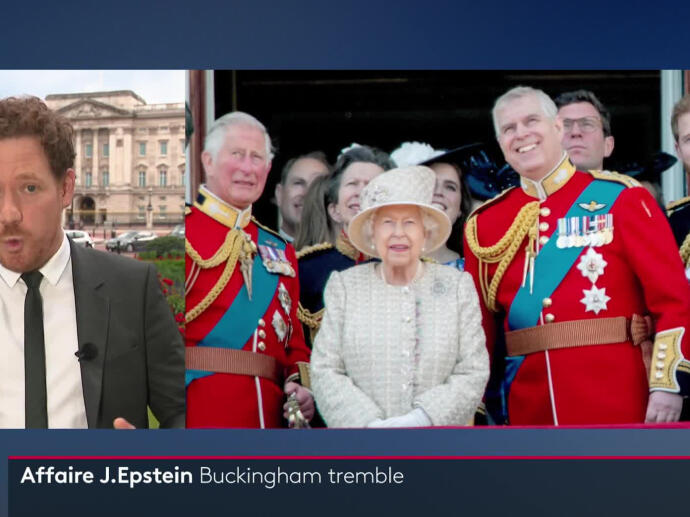 Affaire J.Epstein Buckingham tremble INA