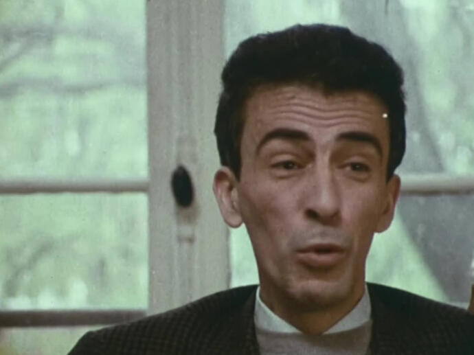 Kateb Yacine sur son arrivée en France INA