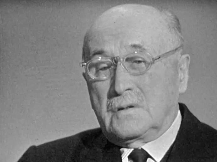 Jean à la conférence de la Haye INA