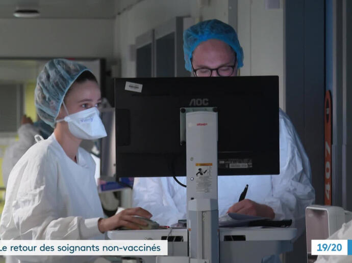 Sant Le Retour Des Soignants Non Vaccin s INA Sant Le Retour Des Soignants Non Vaccin s INA