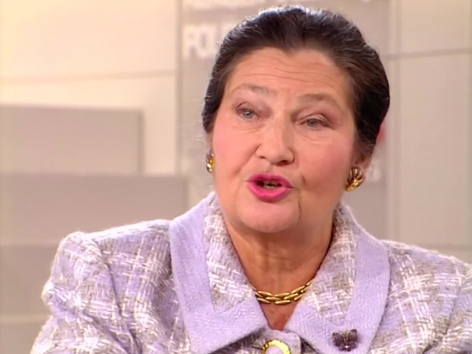 Interview de Simone Veil ancien ministre INA