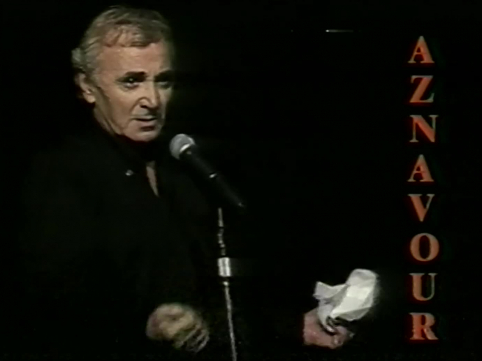 Charles Aznavour Au Palais Des Congr S Ina