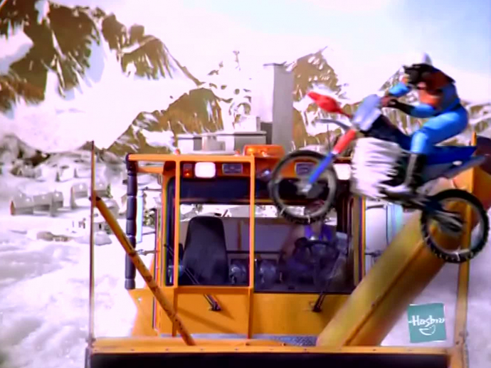 Action man : Moto pilote arctique 20 acc | INA