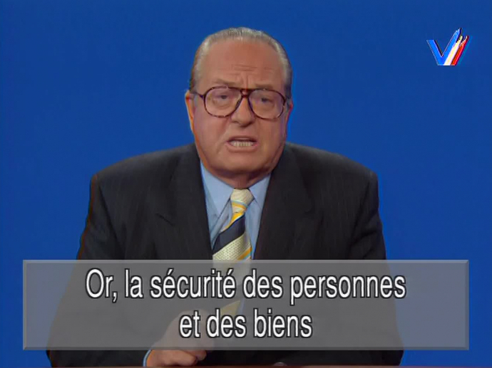 LE PEN JeanMarie INA