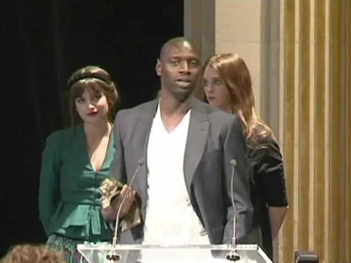 L'ascension d'Omar Sy de Trappes à Cannes INA