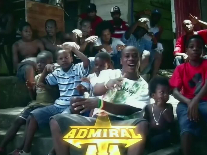 Admiral t Album "toucher l'horizon + single les mains INA