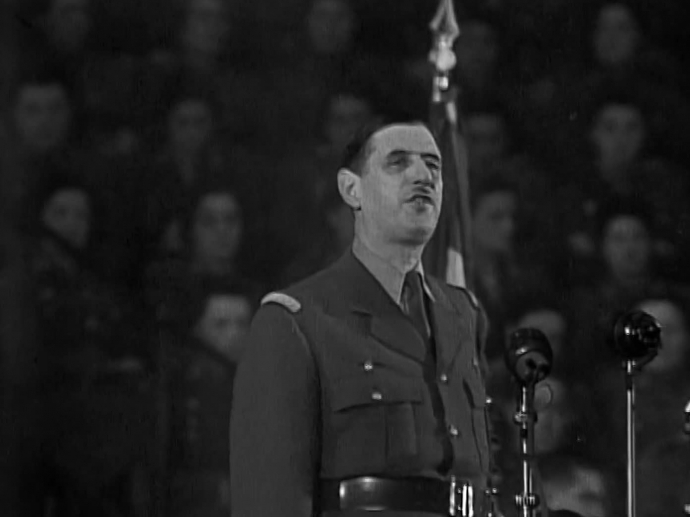 Charles De Gaulle : Petite Phrase ("Un Seul Combat Pour Une Seule ...