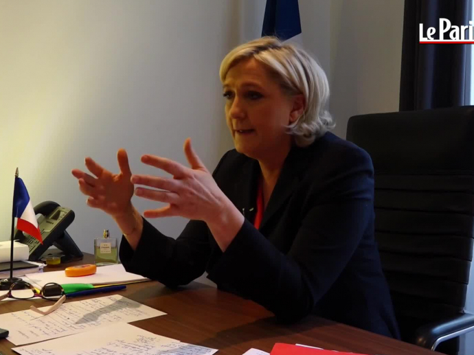 EXCLUSIF. Marine Le Pen 'L'euro est mort' INA