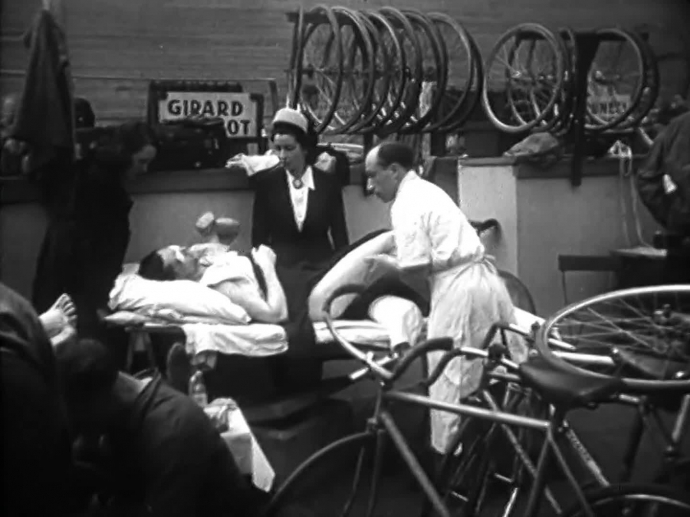 Photo De Presse Vintage – Cyclisme, Six Jours De Paris Avec Fausto Coppi, Tirage 30x24 Cm