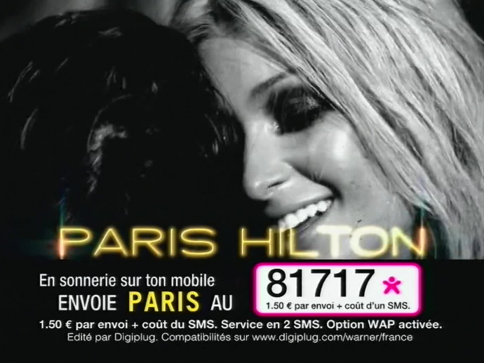 Paris Hilton : album packshot double Version 16 secondes | INA