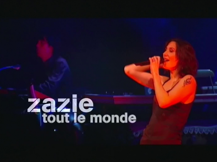 Zazie Ze live dvd version 31 secondes INA