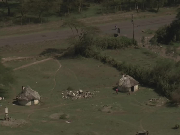 Kenya habitations , cases INA