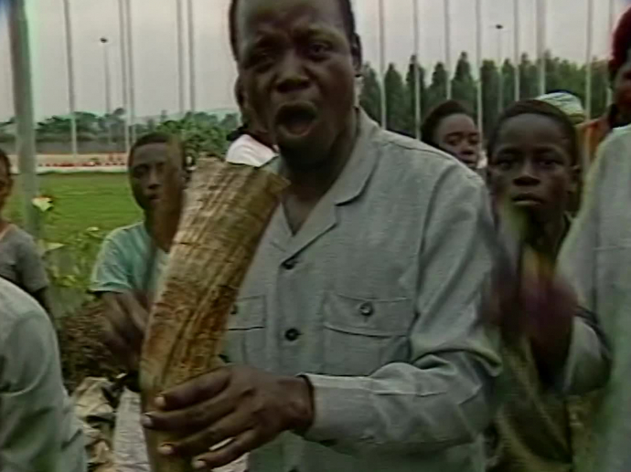 Réunion maires francophones CHIRAC à Brazzaville INA