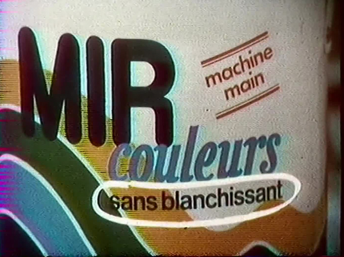 Mir Lessive Pub Mir couleurs : lessive machine : chemise et cravate | INA